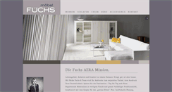 Desktop Screenshot of moebel-fuchs.com